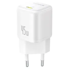 Baseus PicoGo GaN Ladegerät 45W EU Weiß