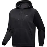 Arc'teryx Emblem Fleece Full-Zip Hoody Herren Schwarz XL