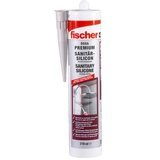 Fischer DSSA Sanitärsilikon Herstellerfarbe Manhatten 512210 310 ml