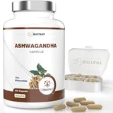 Ashwagandha Extrakt 260 Kapseln 1200 mg pro Tagesportion 10% Withanolide