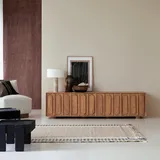 Tikamoon Olga TV-Schrank 195 cm Beige Akazie