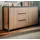 furn.design Sideboard Malta 160 x 88 cm Beige / Anthrazit