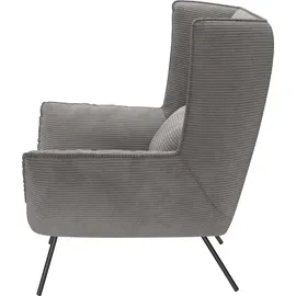 INOSIGN Sessel »Kilrea Relaxsessel, Ohrensessel« Extra hohe Rückenlehne grau