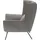 INOSIGN Sessel »Kilrea Relaxsessel, Ohrensessel« Extra hohe Rückenlehne grau