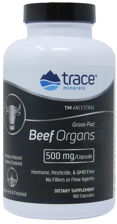 Trace Minerals TMAncestral Beef Organs (180 Kapseln)