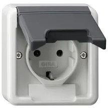 Gira Schuko-Steckdose 445035 Grau
