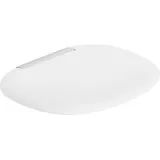 Evenes Klappsitz Elida aus PU weiß 398 x 57 x 338 mm