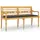 vidaXL Batavia-Bank 150 x 46 x 84 cm Braun