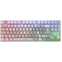 CHERRY MX 8.2 TKL Wireless Gaming Tastatur, weiß Tastatur