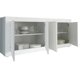 Home Affaire Basic 207 x 86 x 43 cm Weiß