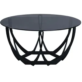 M2 Kollektion Couchtisch Maya 2 Glas Grau