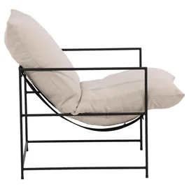 Livetastic Sessel Sedalia Polyester Weiß