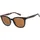 Superdry Sonnenbrille SUPERDRY "Modell 996092", Damen, schwarz, gemustert, matt, Sonnenbrillen Sonnenbrille, Vollrand, Markenlogo am Bügel