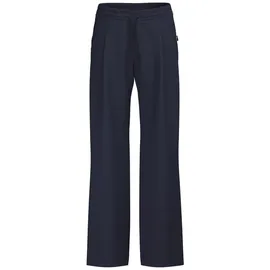 TRIGEMA Wide Leg Hose Blau L
