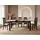 WFL GROUP Lindberg 160 x 76,5 x 80 cm ausziehbar Eiche Sonoma Hellbraun