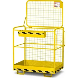 RR Industrietechnik Arbeitskorb Typ RAK-Eco TK 300 kg, RAL 1023 verkehrsgelb