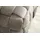 Jahnke Hockerbank WEB ART L Samt 118 x 43 x 50 cm Grau
