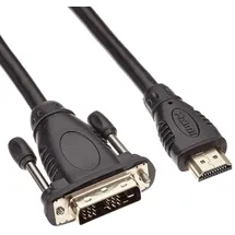 PremiumCord HDMI-DVI Kabel 2 m Schwarz