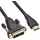 PremiumCord HDMI-DVI Kabel 2 m Schwarz