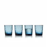Lyngby Glas Vienna Gläser 300 ml Blau 4 St.