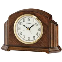 Seiko Tischuhr braun Holz QXE043B