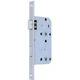 MS Beschläge Falzschloss 235x20mm Stulp kantig Einsteckschloss Zimmertürschloss WC-Bad links
