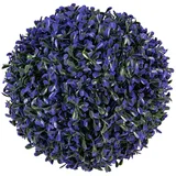Europalms Graskugel, künstlich, violett, 22cm