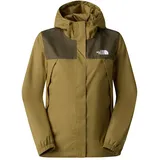 The North Face Antora Rain Damen Kapuzenjacke braun grün - XXL