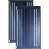 14,2m2 Junkers Bosch Solaranlage SO571 mit FKC-2W, Flachdachmontage