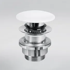 preotec PR210CWG Ablaufventil Chrom/Weiß
