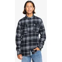 QUIKSILVER Langarmhemd CANTWELL SHIRT schwarz M
