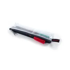 FolderSys Reißverschlussbeutel transparent/farbsortiert 0,15 mm, 4 St.