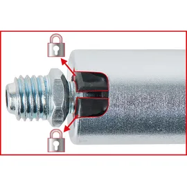 KS Tools Quick-Lock Schnellkupplung für Fettpressen, 1/8 (980.1108)