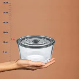 Kela Frischhaltedose rund transparent Ø 22,1 x H 11,6 cm 2,2 l