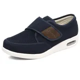 Diabetikerschuhe für Herren, Geschwollene Füße Diabetisches Ödem Stiefel Hausschuhe, Unisex verstellbarer chirurgischer orthopädischer Schuh, für Ödeme, Arthritis, Fasziitis, geschwollene Füße - 47 EU