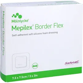 Mölnlycke Health Care GmbH Schaumverband 7,5 x 7,5 cm 10 St.