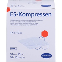 ToRa Pharma GmbH ES-KOMPRESSEN steril 10x10 cm Grosspackung