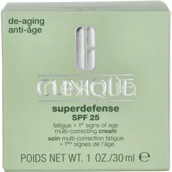 Clinique Superdefense Multi-Correcting Cream SPF25 Combination Oily To Oily 3,4 30 ml