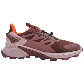 Salomon Supercross 4 GTX Damen Tawny Port/Deauville Mauve/Cherry Tomato 37