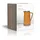 Nedis Wasserkocher 1.7 l Soft-Touch Orange Um 360 Grad drehbar Verdecktes Heizelement - Strix Controller - Boil-dry protection