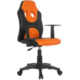 MID.YOU Jugenddrehstuhl Kid Racer ca. 54x90-100x48cm Orange,Schwarz