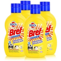 Sidol Sidol Universal-Entkalker 500 ml – Mit Aktiv-Zitronensäure (4er Pack) Entkalker