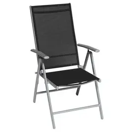Merxx Amalfi Set 5-tlg. Tisch 180 x 75 cm schwarz