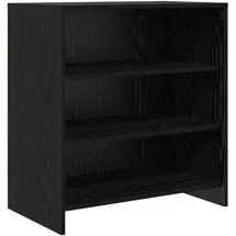 vidaXL Sideboard 70 x 41 x 75 cm Schwarz
