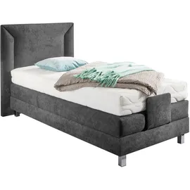 Westfalia Schlafkomfort Boxbett 104 x 214 cm Grau
