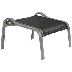 Hocker Barbados - 08 - grau metallic D77 - kieselgrau