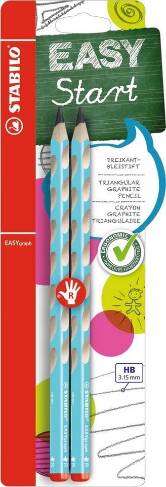 Preisvergleich Produktbild STABILO Bleistift Easy Graph HB bunt