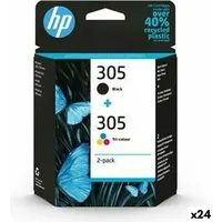 HP 305 schwarz + CMY 24 St.