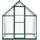 furnicato Gewächshaus Aluminium Grün Transparent 1,93 m2