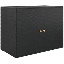 vidaXL Gartenschrank 198 x 55,5 x 80 cm Grau
